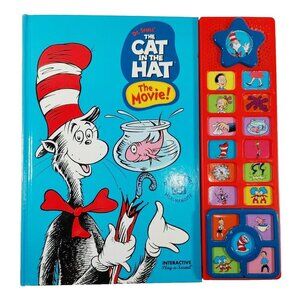 Dr.Suess The  Cat In The Hat The Movie! Play-A-Sound Book Vintage